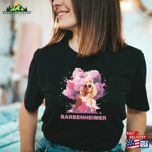 Retro Barbenheimer T-Shirt Barb Oppenheimer Top With Gift Sweatshirt Unisex