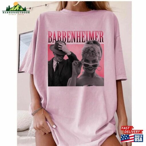 Retro Barbenheimer T-Shirt Barbie Oppenheimer Essential Sweatshirt Hoodie