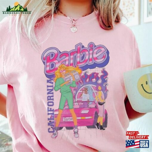 Retro Barbie California Shirt Let’s Go Party Classic T-Shirt