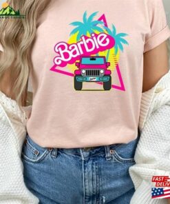 Retro Barbie Jeep Shirt And Ken Hoodie Unisex 3
