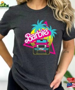 Retro Barbie Jeep Shirt And Ken Hoodie Unisex 4
