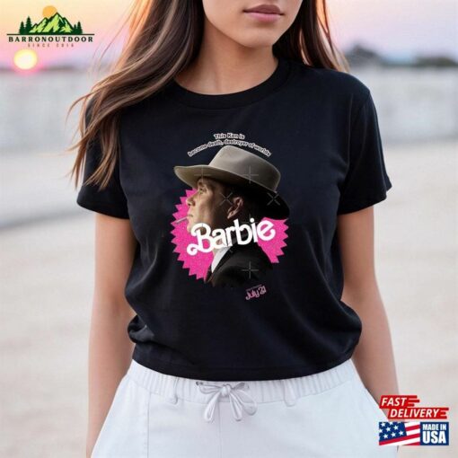 Retro Barbie Oppenheimer T-Shirt Funny Movie Tee Shirt Unisex Classic