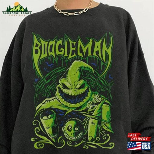 Retro Boogie Man Shirt Halloween Oogie 2023 Sweatshirt Hoodie Unisex