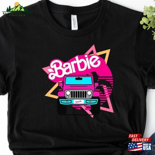 Retro Car Barbie Shirt Come On Unisex Classic