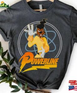 Retro Disney Goofy Powerline Standout Shirt A Movie T Shirt Birthday Hoodie 3