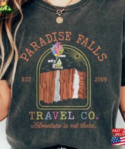 Retro Disney Pixar Up Movie Paradise Falls Travel Co Shirt Comfort Colors Disneyland 2023 Classic Unisex Retro Disney Pixar Up Movie Paradise Falls Travel Co Shirt Comfort Colors Disneyland 2023 Classic Unisex