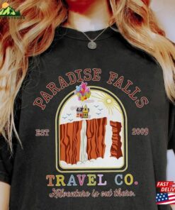 Retro Disney Pixar Up Movie Paradise Falls Travel Co Shirt Comfort Colors Disneyland 2023 Sweatshirt Classic Retro Disney Pixar Up Movie Paradise Falls Travel Co Shirt Comfort Colors Disneyland 2023 Sweatshirt Classic