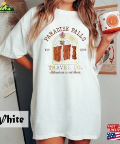 Retro Disney Pixar Up Movie Paradise Falls Travel Co Shirt Comfort Colors Disneyland 2023 Sweatshirt Classic 4