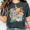 Retro Disney Toy Story Movie Characters Comfort Color Shirt Land Unisex T-Shirt Disneyland Family Trip 2023 Sweatshirt
