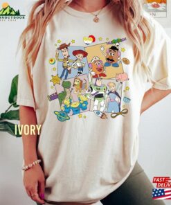 Retro Disney Toy Story Movie Characters Comfort Color Shirt Land Unisex T-Shirt Disneyland Family Trip 2023 Sweatshirt Retro Disney Toy Story Movie Characters Comfort Color Shirt Land Unisex T-Shirt Disneyland Family Trip 2023 Sweatshirt