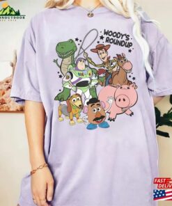 Retro Disney Toy Story Movie Characters Comfort Color Shirt Land Unisex T-Shirt Woody Roundup Sweater Classic 2 Retro Disney Toy Story Movie Characters Comfort Color Shirt Land Unisex T Shirt Woody Roundup Sweater Classic 3