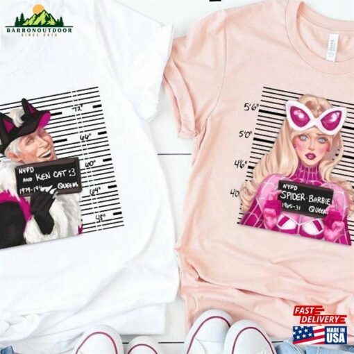 Retro Doll Shirt Lets Go Party For Couple Barbie Hoodie T-Shirt