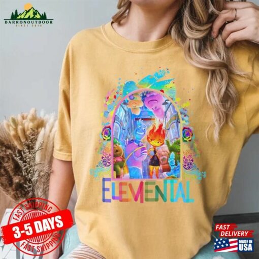 Retro Elemental Est 2023 T-Shirt Hoodie Sweatshirt