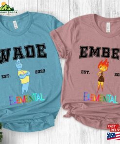 Retro Elemental Shirt Pixar 2023 Movie Disney Trending Classic Sweatshirt Retro Elemental Shirt Pixar 2023 Movie Disney Trending Classic Sweatshirt