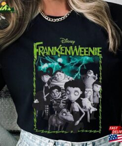 Retro Frankenweenie Characters Shirt Disney Halloween Party T-Shirt Mickey Unisex Retro Frankenweenie Characters Shirt Disney Halloween Party T-Shirt Mickey Unisex