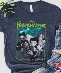Retro Frankenweenie Characters Shirt Disney Halloween Party T-Shirt Mickey Unisex Retro Frankenweenie Characters Shirt Disney Halloween Party T-Shirt Mickey Unisex