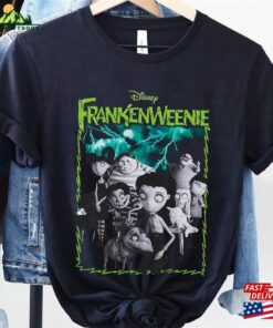 Retro Frankenweenie Characters Shirt Disney Halloween Party T-Shirt Mickey Unisex 3 Retro Frankenweenie Characters Shirt Disney Halloween Party T Shirt Mickey Unisex 4