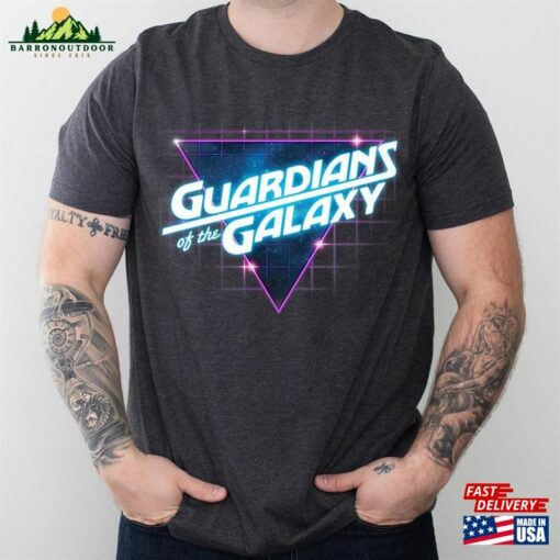 Retro Guardians Of The Galaxy Vintage Line Logo Shirt Marvel Movie 2023 Unisex Sweatshirt