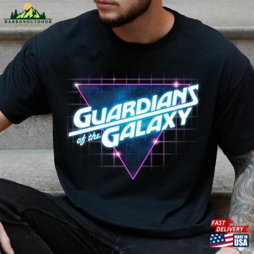 Retro Guardians Of The Galaxy Vintage Line Logo Shirt Marvel Movie 2023 Unisex Sweatshirt