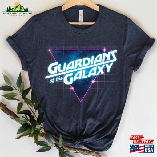 Retro Guardians Of The Galaxy Vintage Line Logo Shirt Marvel Movie 2023 Unisex Sweatshirt