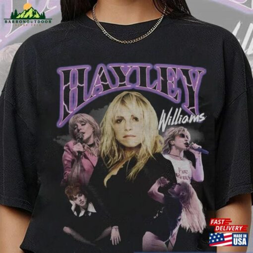 Retro Hayley Williams T-Shirt Vintage 90S Shirt Bootleg Style Classic Sweatshirt