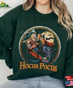 Retro Hocus Pocus Sanderson Sisters Flying Shirt Disney Halloween Party T-Shirt Mickey Unisex 2 Retro Hocus Pocus Sanderson Sisters Flying Shirt Disney Halloween Party T Shirt Mickey Unisex 3
