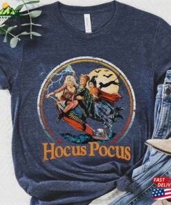 Retro Hocus Pocus Sanderson Sisters Flying Shirt Disney Halloween Party T-Shirt Mickey Unisex 3 Retro Hocus Pocus Sanderson Sisters Flying Shirt Disney Halloween Party T Shirt Mickey Unisex 4