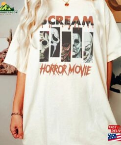 Retro Horror Movie Halloween Shirt Ghostface Shirts Unisex T-Shirt 2 Retro Horror Movie Halloween Shirt Ghostface Shirts Unisex T Shirt 3
