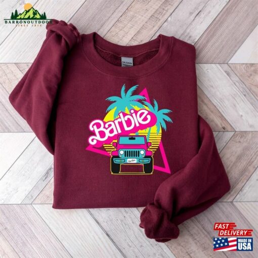 Retro Jeep Barbie Shirt Dream House Classic Hoodie