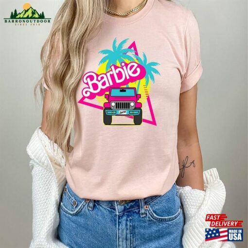 Retro Jeep Barbie Shirt Dream House Hoodie Sweatshirt