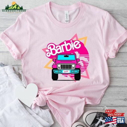 Retro Jeep Barbie Shirt Dream House Sweatshirt Hoodie