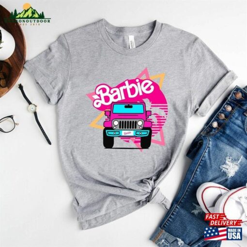 Retro Jeep Barbie Shirt Dream House Sweatshirt Hoodie