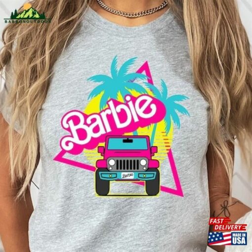 Retro Jeep Barbie Shirt Dream House Sweatshirt Unisex