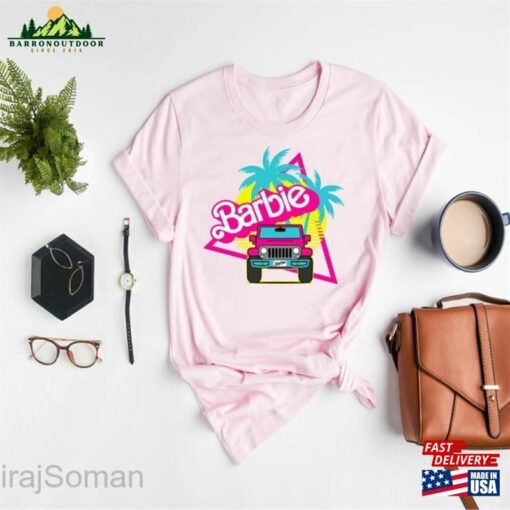 Retro Jeep Barbie Shirt Dream House Sweatshirt Unisex