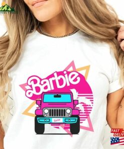 Retro Jeep Barbie Shirt Movie 2023 Hoodie T-Shirt