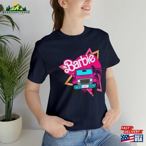 Retro Jeep Barbie Shirt Movie 2023 Hoodie T-Shirt