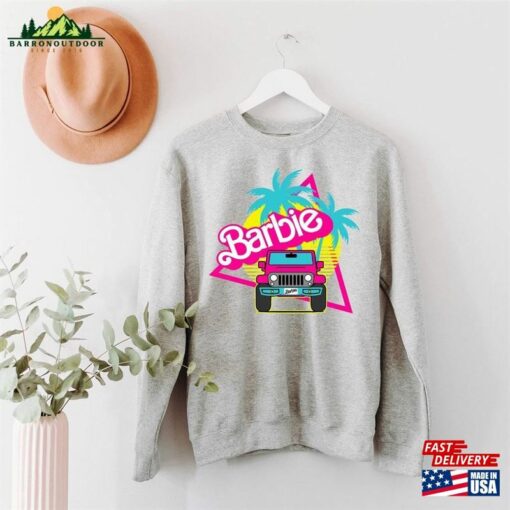 Retro Jeep Barbie Sweatshirt Shirt Dream House T-Shirt