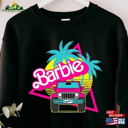 Retro Jeep Barbie Sweatshirt Shirt Dream House T-Shirt