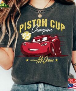 Retro Lightning Mcqueen Comfort Color Shirt Disney Cars Land Unisex T-Shirt Pixar Boys Birthday Tee Hoodie Retro Lightning Mcqueen Comfort Color Shirt Disney Cars Land Unisex T-Shirt Pixar Boys Birthday Tee Hoodie