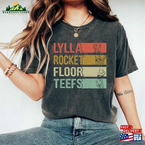 Retro Lylla Rocket Teefs Floor The Guardians Of Galaxy Vol3 Shirt Racoon Tee It Really Is Good To Have Friends Classic T-Shirt