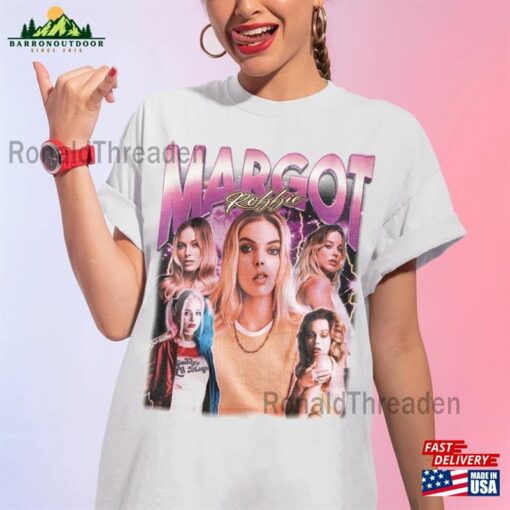 Retro Margot Robbie Shirt Sweatshirt T-Shirt Hoodie