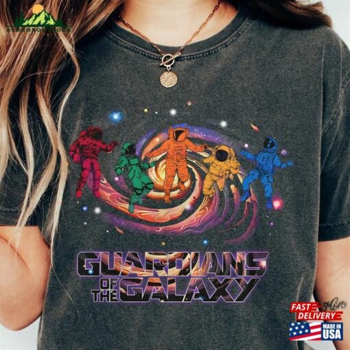 Retro Marvel Guardians Of The Galaxy 3 Comfort Colors Shirt Avengers Super Hero Classic Unisex