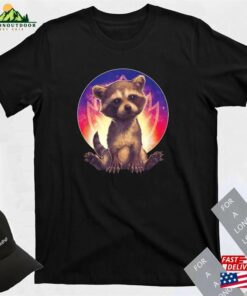 Retro Marvel Guardians Of The Galaxy Volume 3 Baby Rocket Raccoon Shirt T-Shirt Unisex Retro Marvel Guardians Of The Galaxy Volume 3 Baby Rocket Raccoon Shirt T-Shirt Unisex