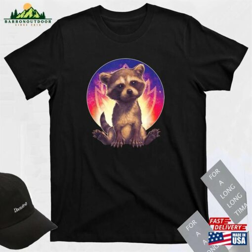 Retro Marvel Guardians Of The Galaxy Volume 3 Baby Rocket Raccoon Shirt T-Shirt Unisex