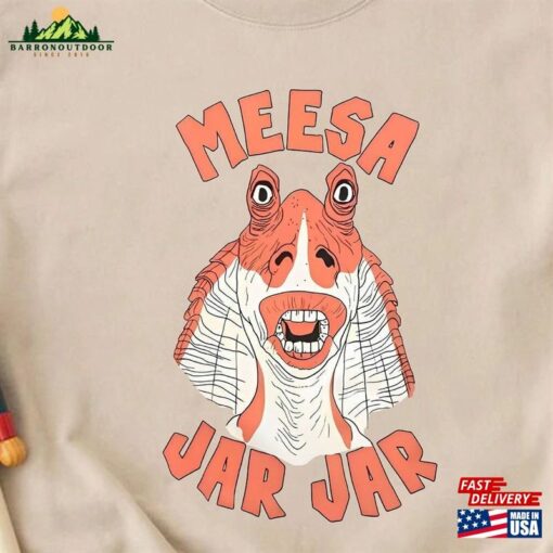 Retro Meesa Jar Binks Sweatshirt Classic