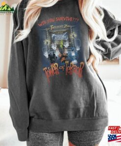 Retro Mickey And Friends The Twilight Zone Tower Of Terror Shirt Unisex Sweatshirt