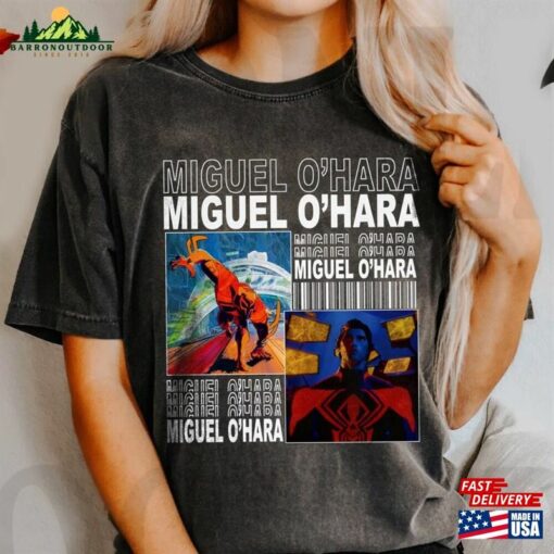 Retro Miguel O’hara Oscar Isaac Art Tee Spider Unisex Sweatshirt