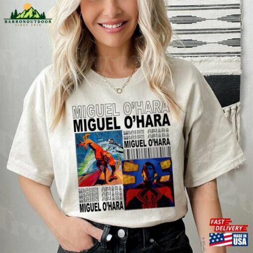 Retro Miguel O’hara Oscar Isaac Art Tee Spider Unisex Sweatshirt