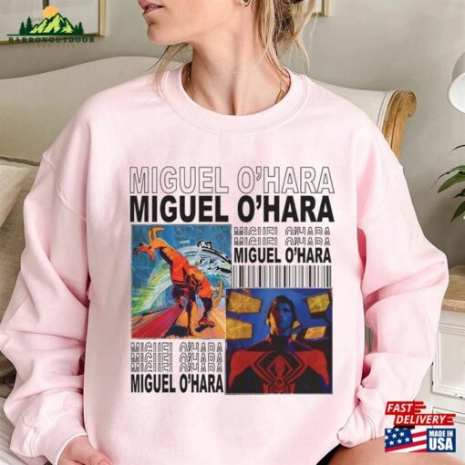 Retro Miguel O’hara Oscar Isaac Art Tee Spider Unisex Sweatshirt