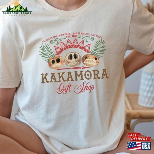 Retro Moana Kakamora Shirt Gift Shop Movie Characters T-Shirt Unisex Hoodie